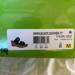 Tan Sam Edelman Anna tan leather size 8 wedge sandals